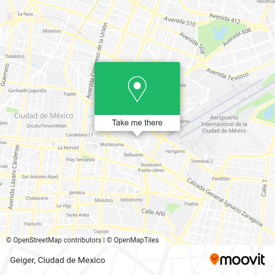 Geiger map