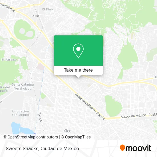 Sweets Snacks map