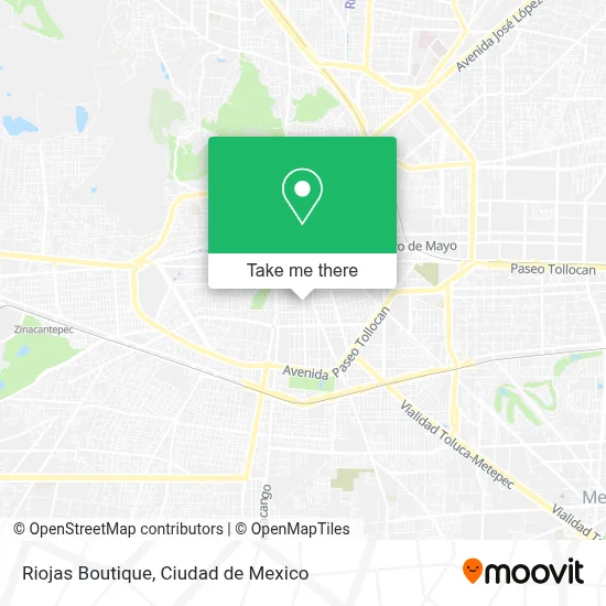 Riojas Boutique map