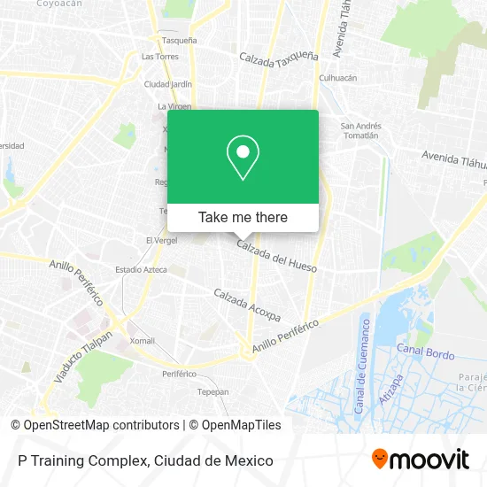 P Training Complex map