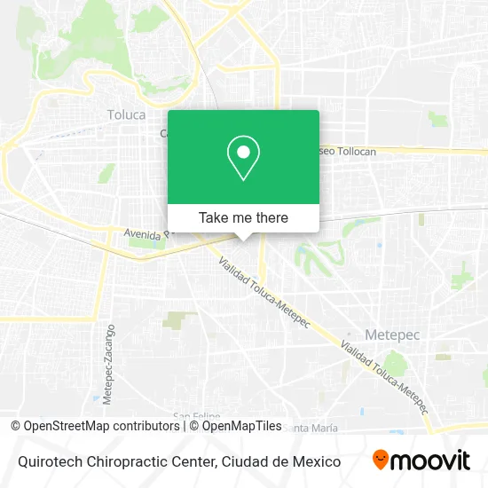 Quirotech Chiropractic Center map