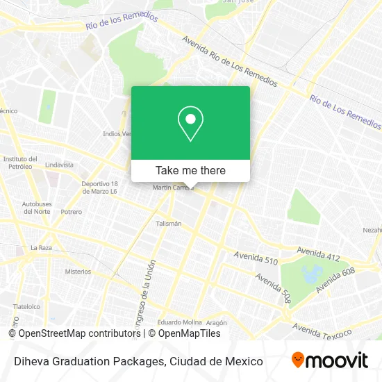 Diheva Graduation Packages map