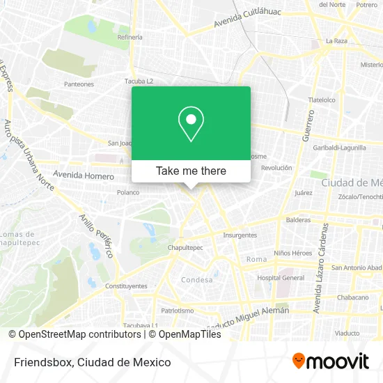 Friendsbox map
