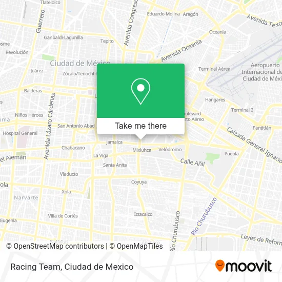 Racing Team map