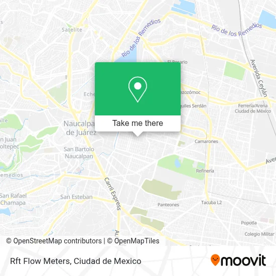 Rft Flow Meters map