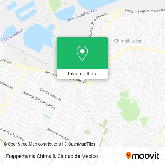 Frappemania Chimalli map