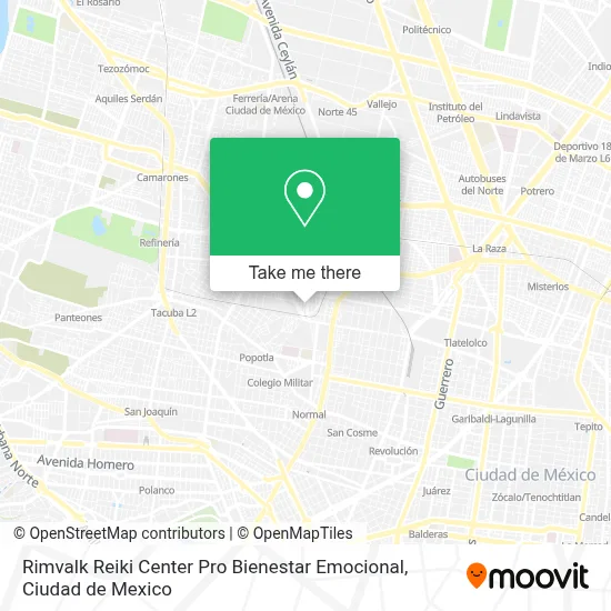 Rimvalk Reiki Center Pro Bienestar Emocional map