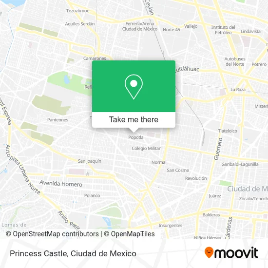 Princess Castle map