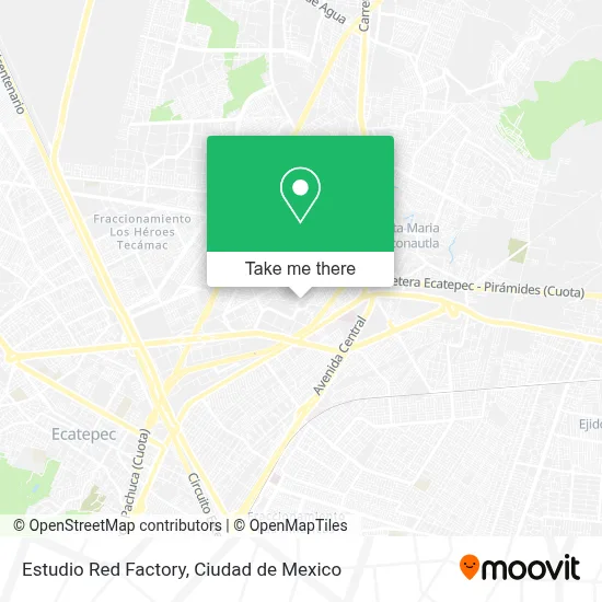 Estudio Red Factory map