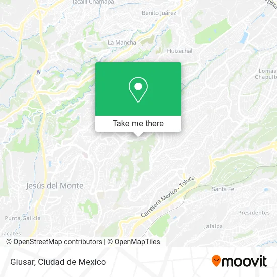 Giusar map