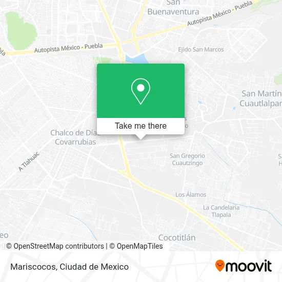 Mariscocos map