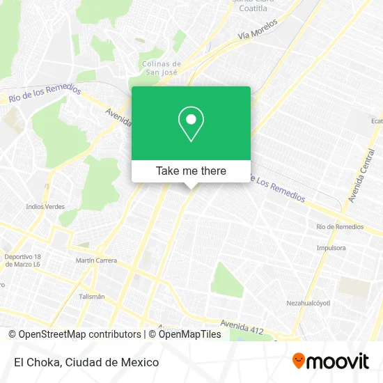 El Choka map
