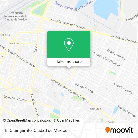 El Changarrito map