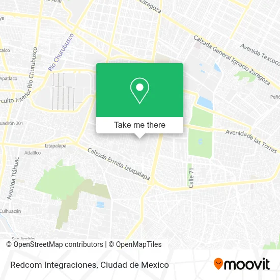 Redcom Integraciones map