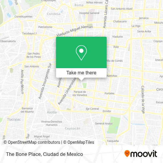 The Bone Place map