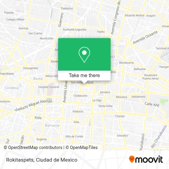 Rokitaspets map