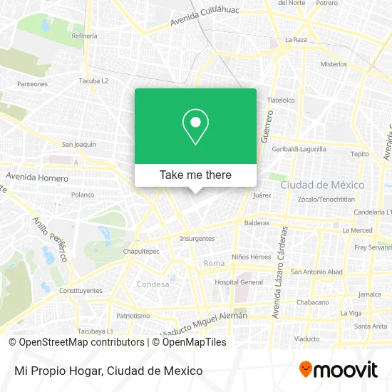 Mi Propio Hogar map