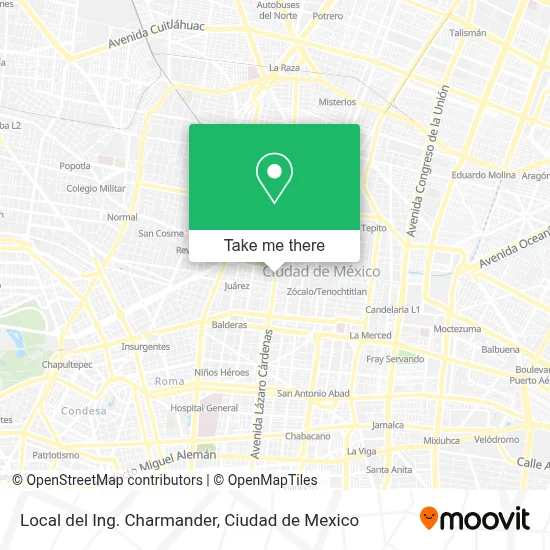 Local del Ing. Charmander map