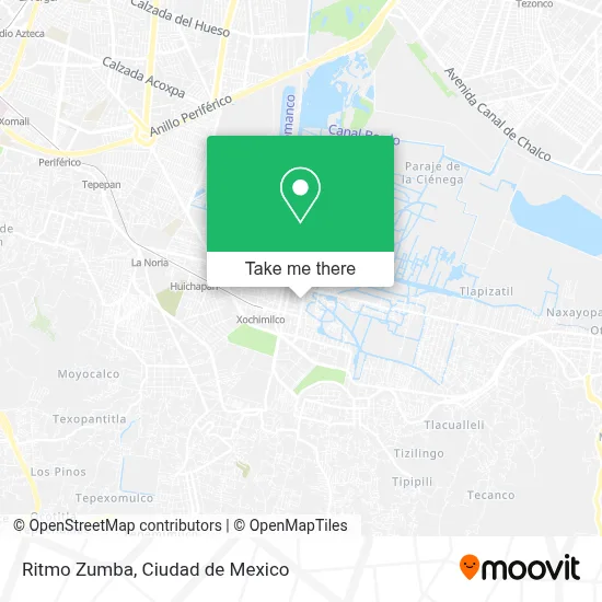 Ritmo Zumba map