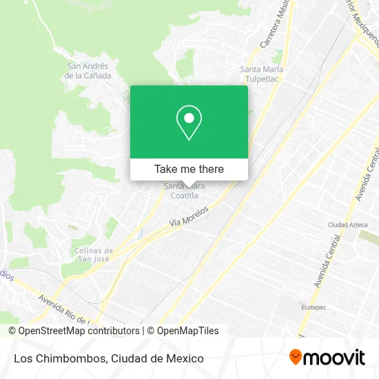 Los Chimbombos map