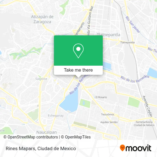 Rines Mapars map