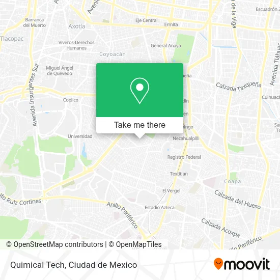 Quimical Tech map