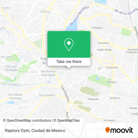 Raptors Gym map