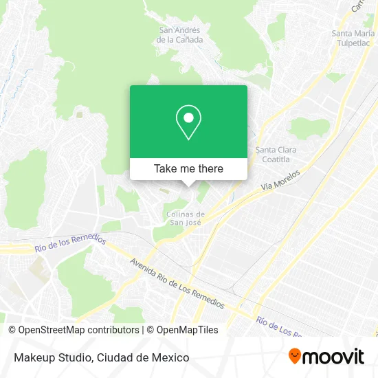 Makeup Studio map