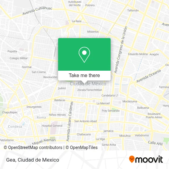 Gea map