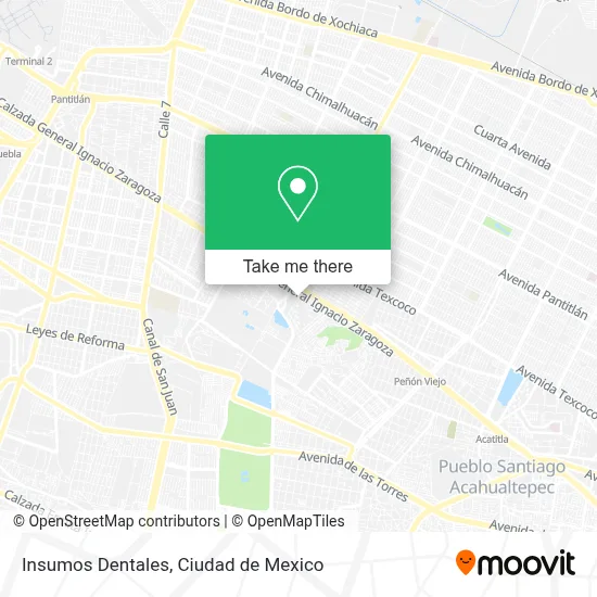 Insumos Dentales map