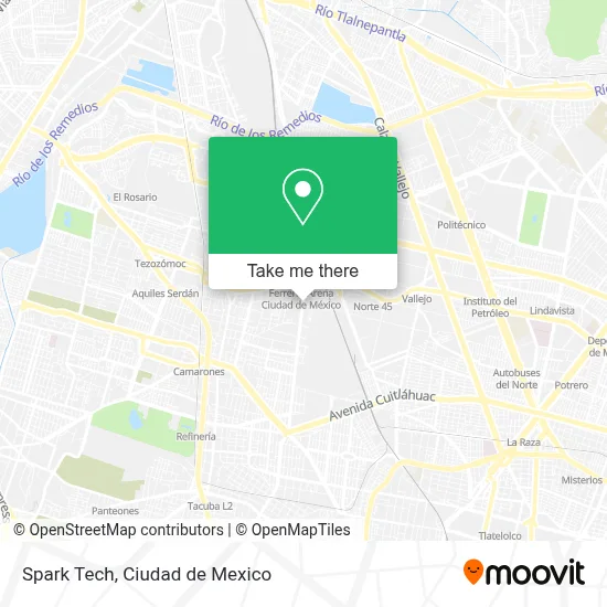 Spark Tech map