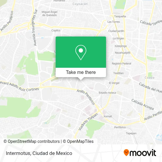 Intermotus map