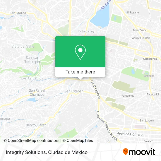 Integrity Solutions map