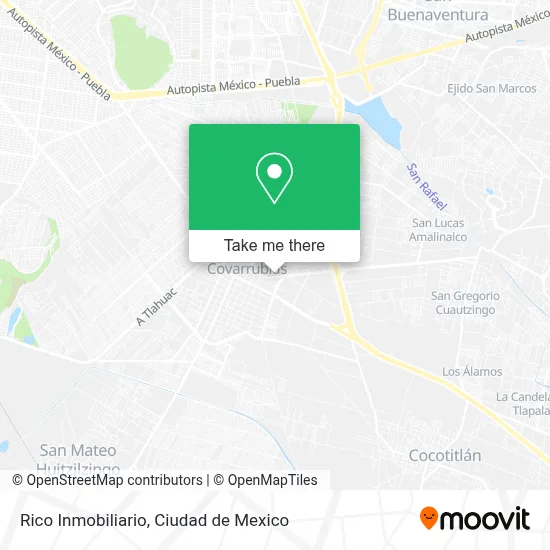 Rico Inmobiliario map