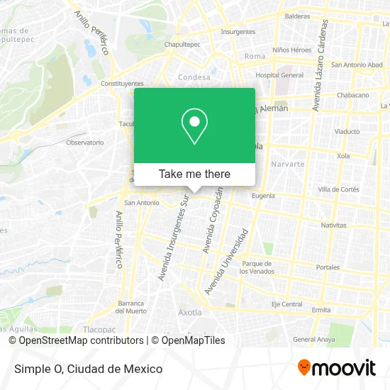 Simple O map