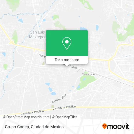 Grupo Codep map
