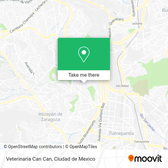 Veterinaria Can Can map