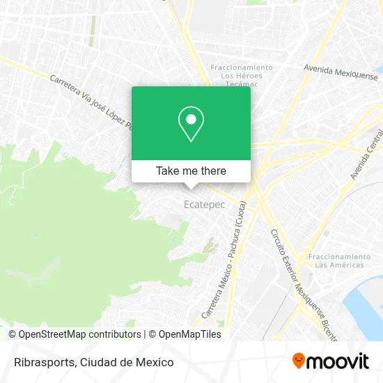 Ribrasports map