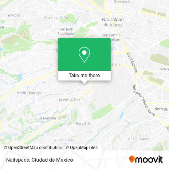Nailspace map