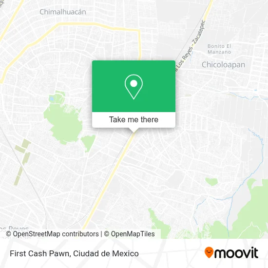 First Cash Pawn map