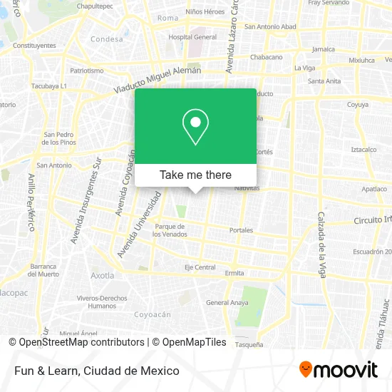 Fun & Learn map