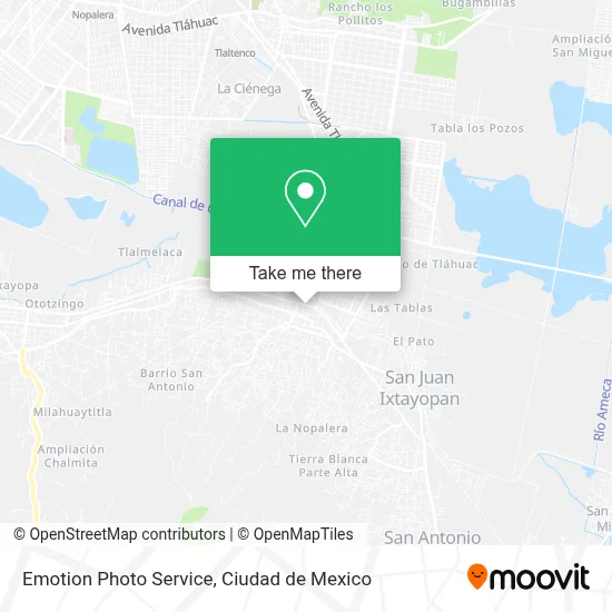 Emotion Photo Service map