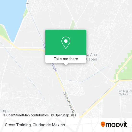 Cross Training map