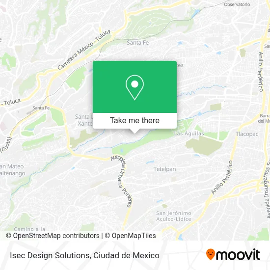 Isec Design Solutions map