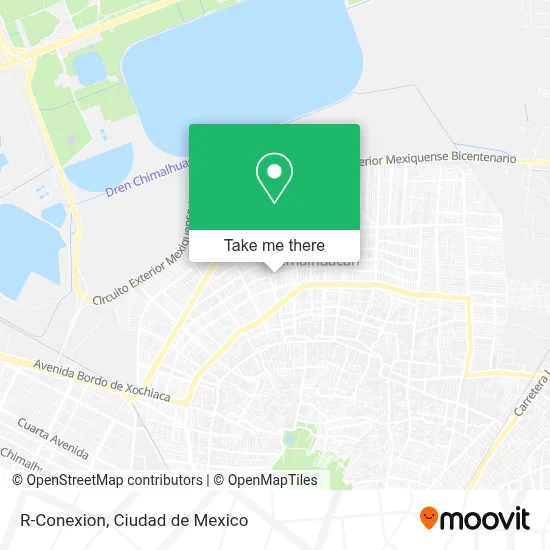 R-Conexion map