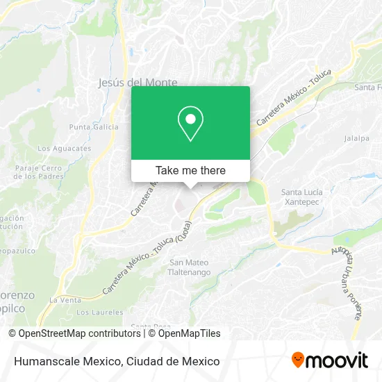Humanscale Mexico map