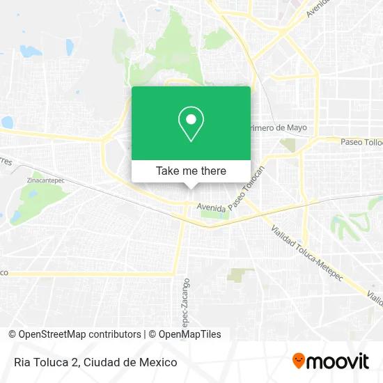 Ria Toluca 2 map