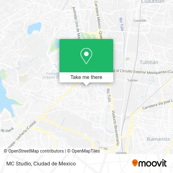 MC Studio map