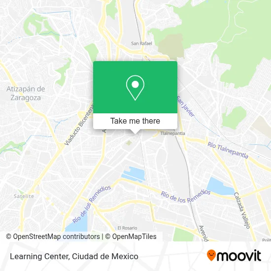 Learning Center map