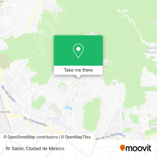 Rr Salón map